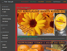 Tablet Screenshot of meinhorizont.com
